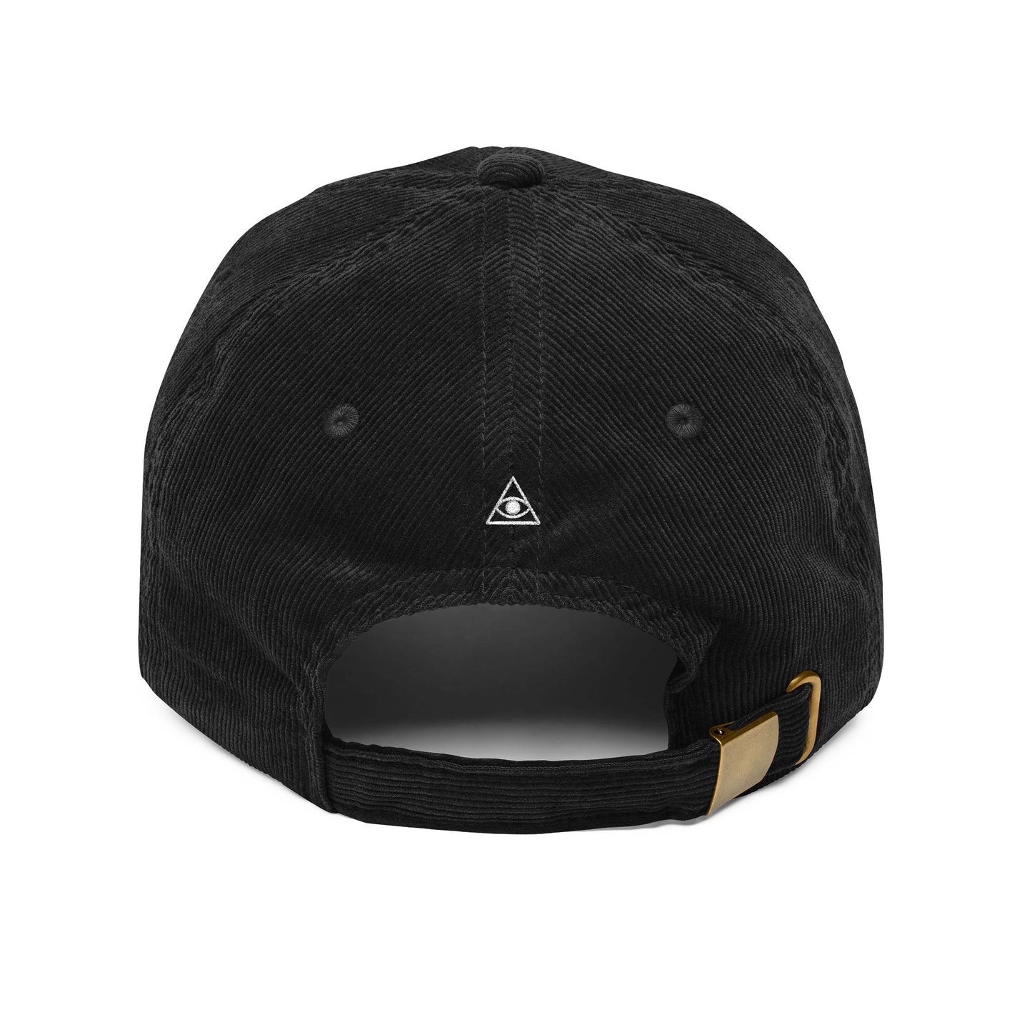 Embroidered Corduroy Cap — "Too Peculiar to Explain Myself, Just Judge Me"
