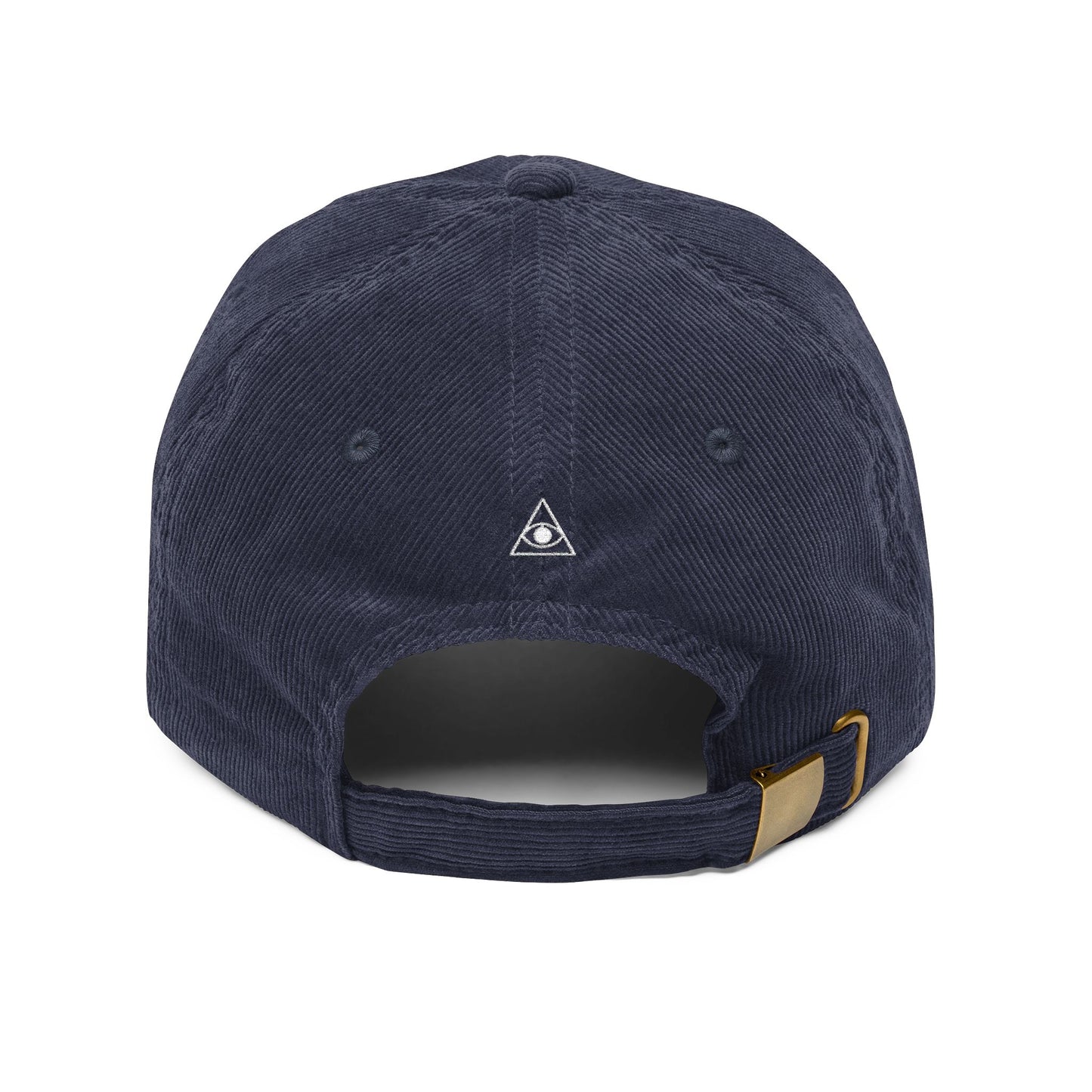 Peculiar Vintage Corduroy Cap — Embroidered Retro Baseball Hat