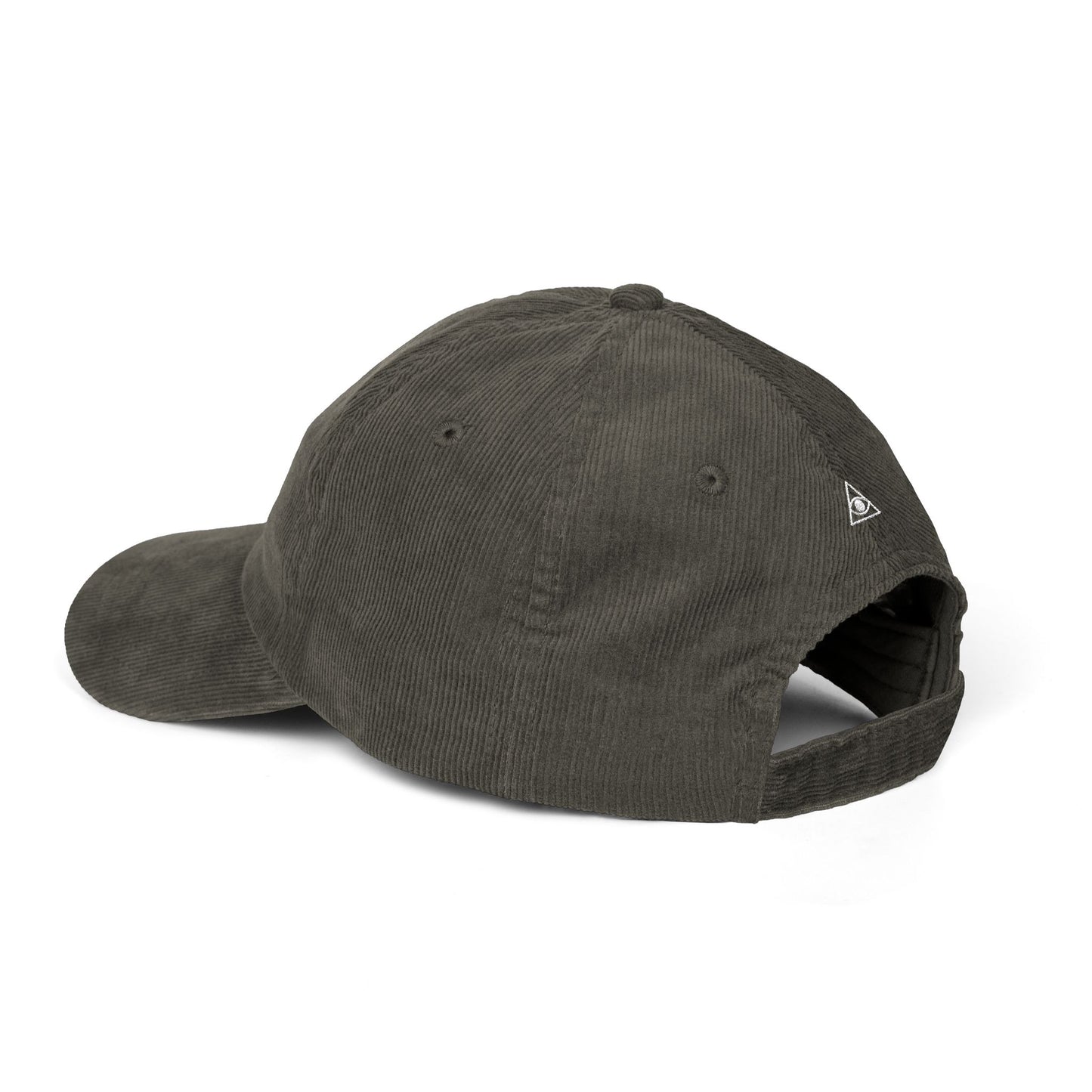 Embroidered Corduroy Cap — "Too Peculiar to Explain Myself, Just Judge Me"