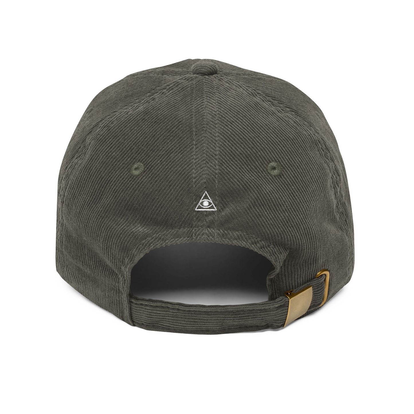 Embroidered Corduroy Cap — "Too Peculiar to Explain Myself, Just Judge Me"