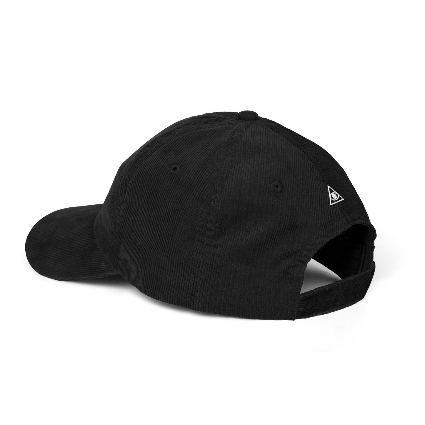 Peculiar Vintage Corduroy Cap — Embroidered Retro Baseball Hat