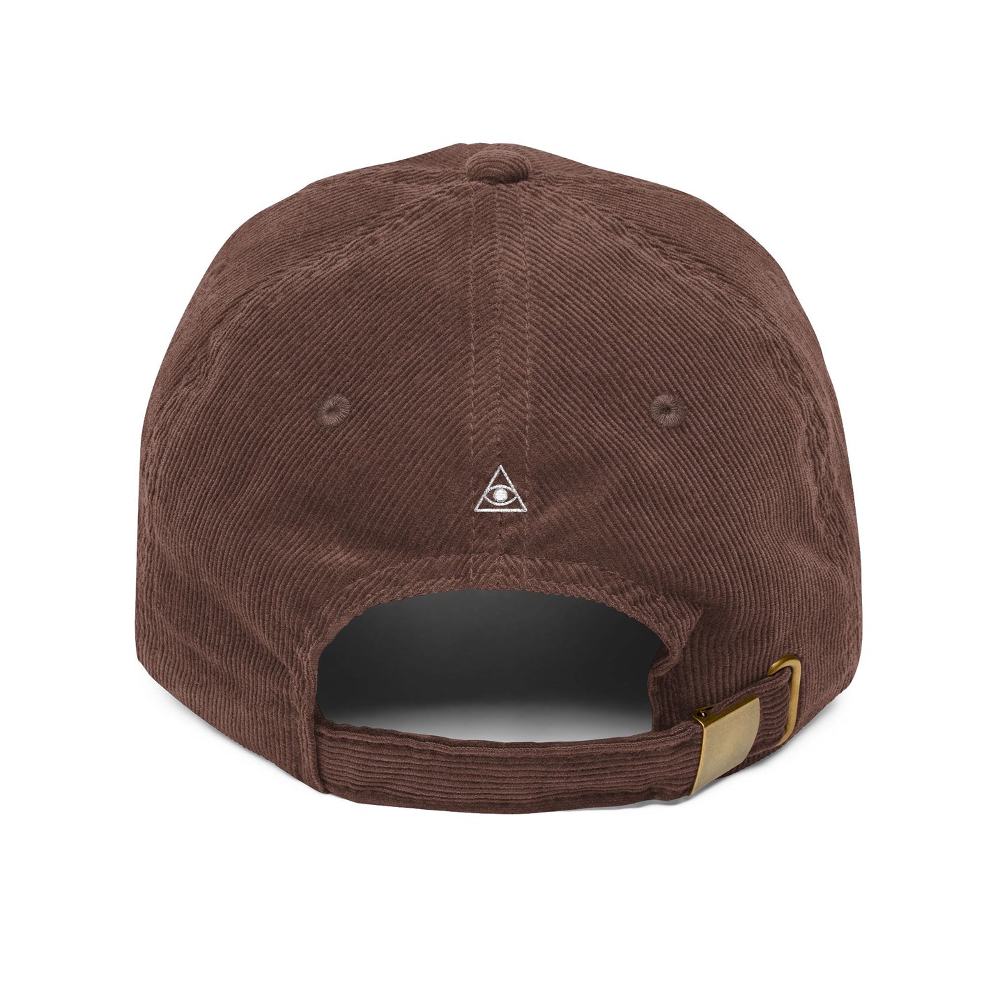 Embroidered Corduroy Cap — "Too Peculiar to Explain Myself, Just Judge Me"